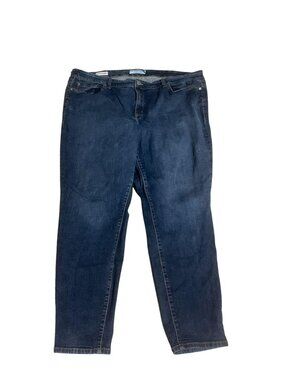 Torrid Womens Plus Size 24 Dark Wash Jeans With Stretch Fit Denim And Classic Fi
